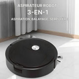Robot Aspirateur 3-en-1 Intelligent – Balayage, Aspiration & Nettoyage | Mini Sweeper Sans Fil UZZDSS - ZENQUOTIDIA