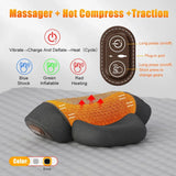 Oreiller Massant 3-en-1 – Cou & Épaules | Massage Profond, Chauffage & Traction - ZENQUOTIDIA