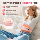 Ceinture Chauffante Électrique – Massage Antidouleur Menstruel | Chaleur & Vibration pour le Confort Périodique - ZENQUOTIDIA